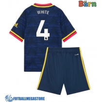 Fotballdrakt Barn Arsenal Ben White #4 Bortedraktsett 2026-27 Kortermet (+ Korte bukser)